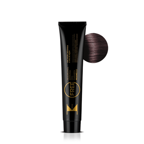 Free Oxidative permanent hair dye K-time 4.56